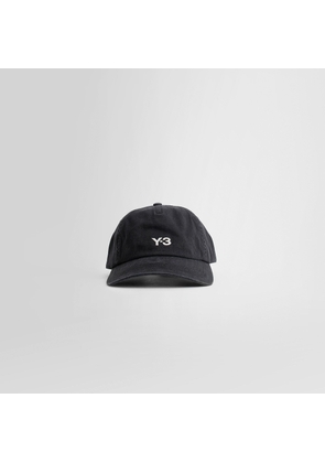Y-3 UNISEX BLACK HATS
