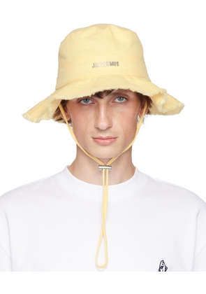 JACQUEMUS Yellow 'Le bob Artichaut' Hat