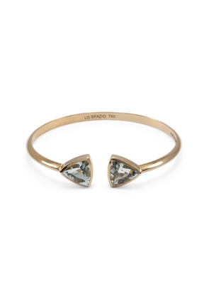 Lo Spazio Jewelry Lo Spazio Aqua Marine Bangle