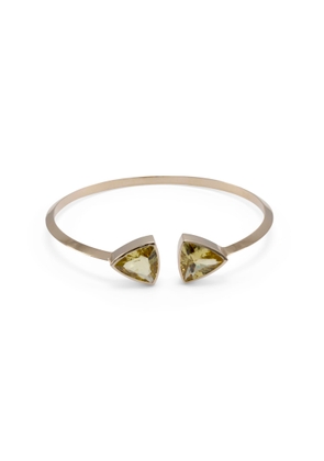 Lo Spazio Jewelry Lo Spazio Yellow Beryl Bangle