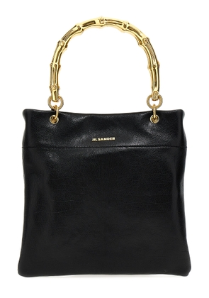 Jil Sander Small Leather Shopping Bag