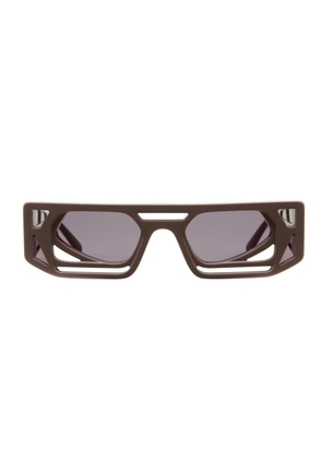 Kuboraum Mask T9 - Dark Taupe Sunglasses