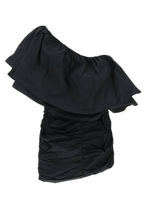 Rotate by Birger Christensen taft One-shoulder Mini Dress
