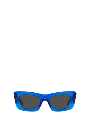 Prada Eyewear Pr 13zs Crystal Electric Blue Sunglasses