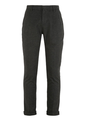 Dondup Gaubert Checked Cotton Trousers