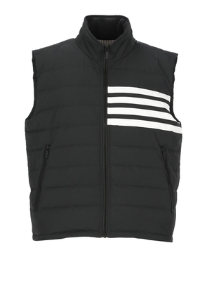Thom Browne Black Polyester Vest