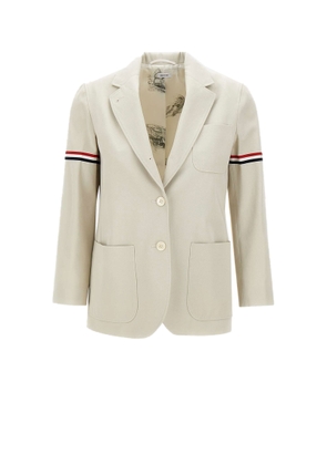 Thom Browne White Cotton Jacket
