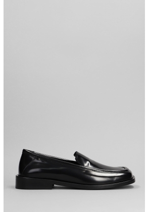 The Attico Evan Loafers In Black Leather