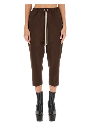 Rick Owens Drawstring Astaires Cropped Pants