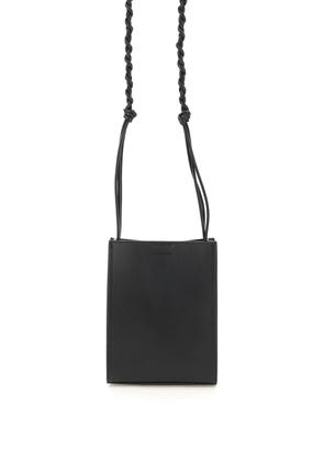 Jil Sander Tangle Crossbody Bag In Black Leather
