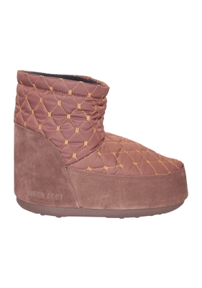 Moon Boot Icon Low No Lace Quilted Brown