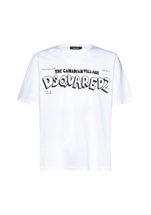 Dsquared2 Logo Printed Crewneck T-shirt