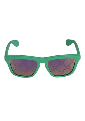 Gucci Eyewear Wayfarer Logo Monogram Sunglasses