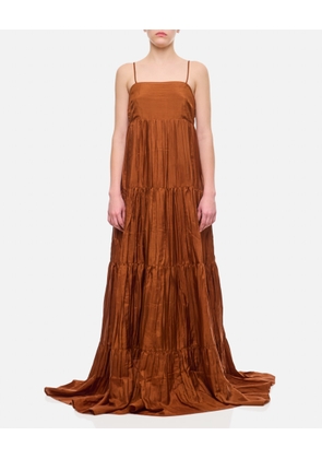 The Rose Ibiza Formentera Silk Maxi Dress