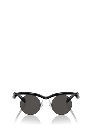 Prada Eyewear Pr A18s Black Sunglasses