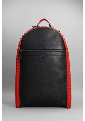 Christian Louboutin Backparis Backpack In Black Canvas