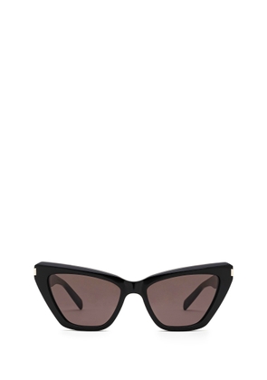 Saint Laurent Eyewear Sl 466 Black Sunglasses