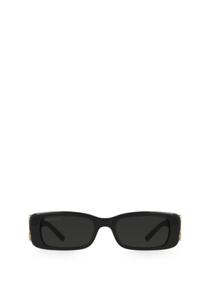 Balenciaga Eyewear Bb0096s Black Sunglasses