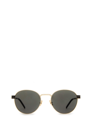 Saint Laurent Eyewear Sl M62 Gold Sunglasses