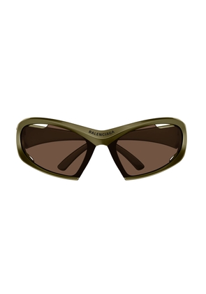 Balenciaga Eyewear Bb0318s Dynamo-linea Extreme 004 Sunglasses