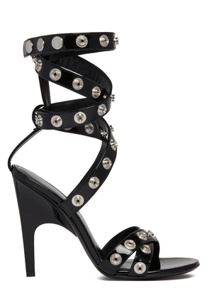 The Attico Cosmo Double Ankle Strap Press-stud Detailed Sandals