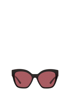 Prada Eyewear Butterfly-frame Logo-printed Sunglasses