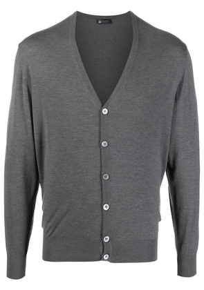 Colombo button-down knit cardigan - Grey