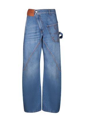 J. W. Anderson twisted Workwear Blue Cotton Jeans