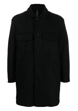 Transit single-breasted wool coat - Black