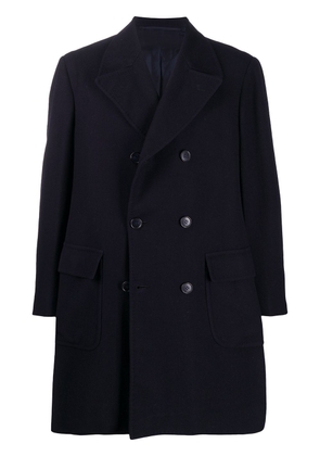 A.N.G.E.L.O. Vintage Cult 2000s double-breasted thigh-length coat - Blue