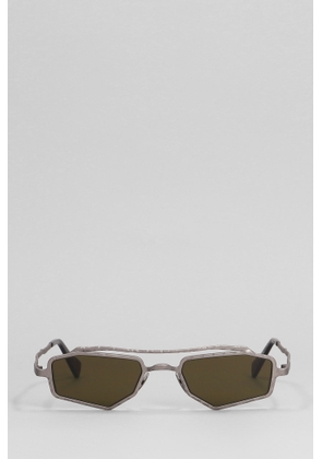 Kuboraum Z23 Sunglasses In Brown Metal Alloy