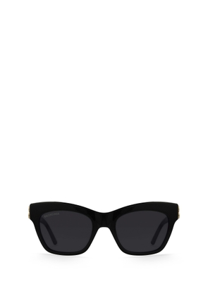 Balenciaga Eyewear Bb0132s Black Sunglasses