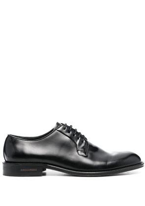DSQUARED2 leather Derby shoes - Black