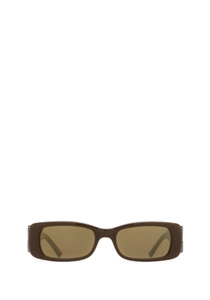 Balenciaga Eyewear Bb0096s Brown Sunglasses