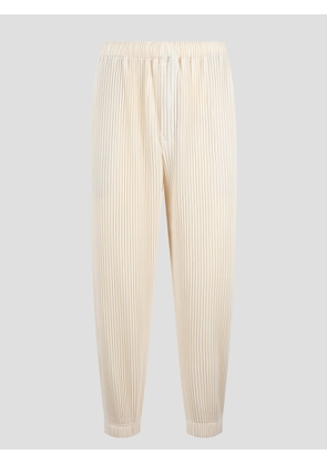 Homme Plissé Issey Miyake Cuffed Pleated Trousers