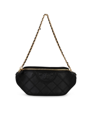 Tory Burch fleming Black Leather Fanny Pack