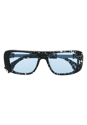 Marcelo Burlon County of Milan Eyewear Polygala rectangle-frame sunglasses - Black