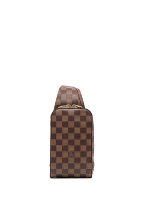 Louis Vuitton Pre-Owned 2004 Damier Ebene Geronimos shoulder bag - Brown