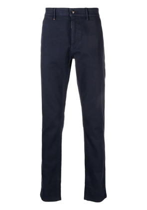 BOSS mid-rise tapered-leg trousers - Blue