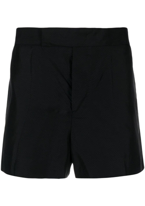 SAPIO jacquard cotton tailored shorts - Black