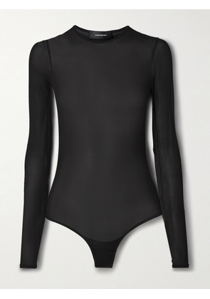 WARDROBE.NYC - Stretch-jersey Thong Bodysuit - Black - x small,small,medium,large