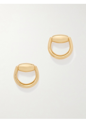 Gucci - Horsebit Gold Earrings - One size