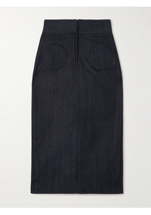 DESTREE - Takashi Denim Midi Skirt - Blue - FR34,FR36,FR38,FR40