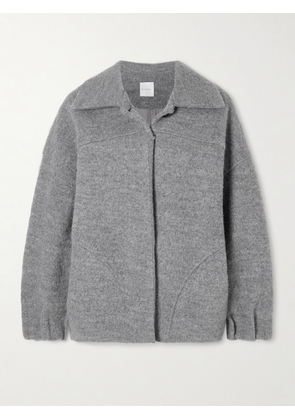 Deiji Studios - Organic Cotton And Wool-blend Jacket - Gray - XS/S,S/M,M/L