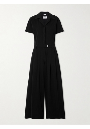 Rivet Utility - Stylist Cotton-blend Twill Jumpsuit - Black - x small,small,medium,large,x large