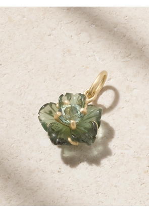 Irene Neuwirth - Tropical Flower 18-karat Gold Tourmaline Pendant - One size