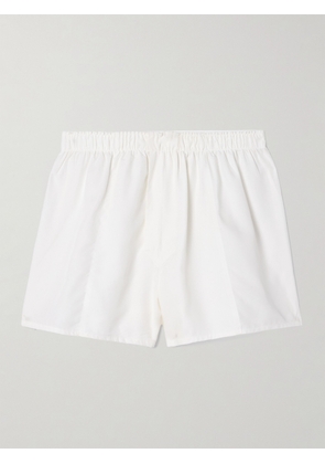 CDLP - Tencel™️ Lyocell Pajama Shorts - White - EU 34,EU 36,EU 38,EU 40,EU 42