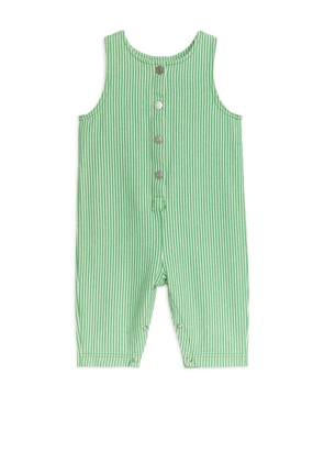 Cotton Jumpsuit - Green