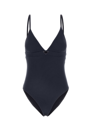 Prada Midnight Blue Stretch Nylon Swimsuit