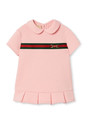 Gucci Kids Jersey Horsebit Dress (3-36 Months)